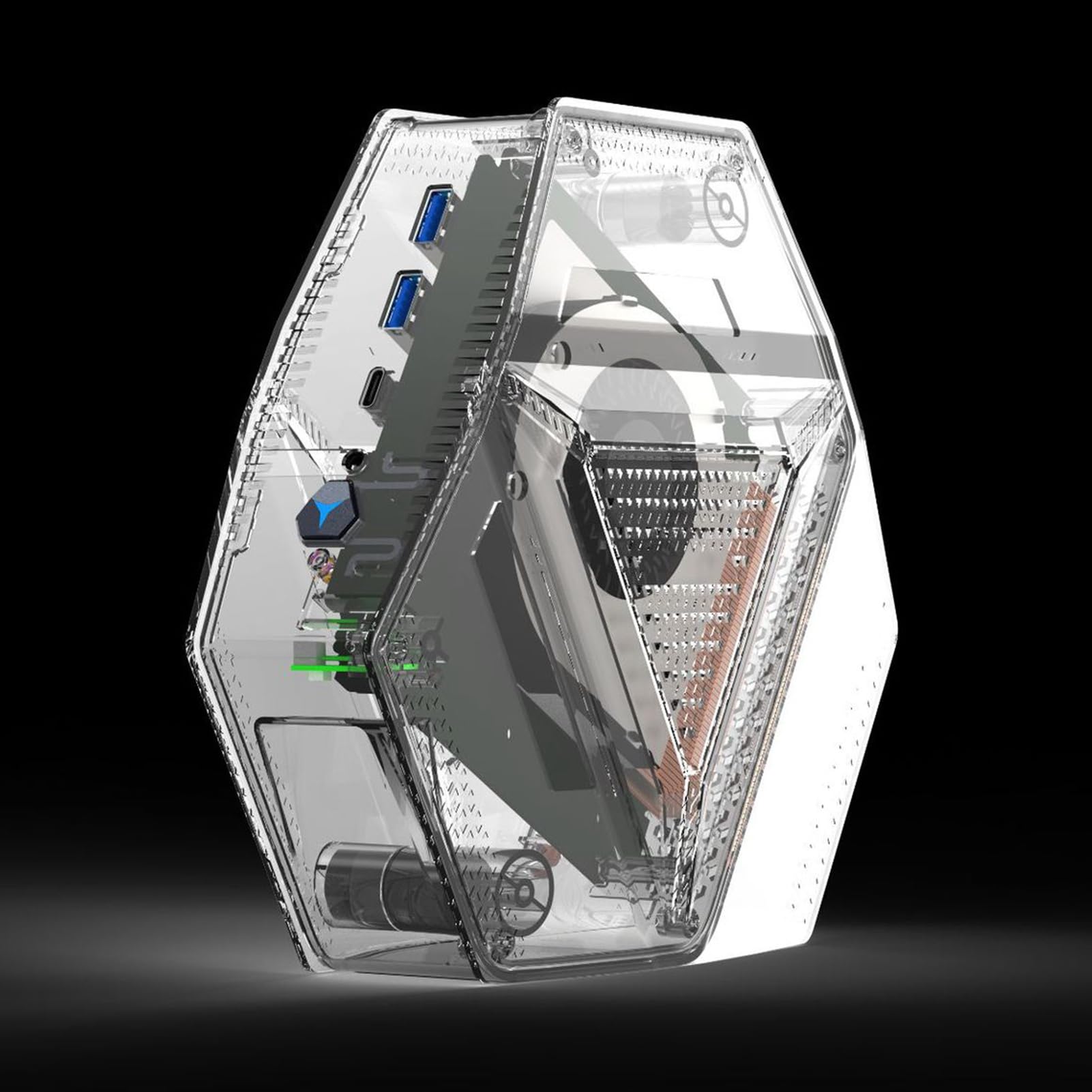Bewinner Mini PC Desktop Computer, I9 12900H Processore 32G DDR4 1TB SSD, Vince 11 Mini Gaming PC Supporto Wi Fi 6 BT5.0 5GHz 2,5G LAN 8K 3 Visualizza, Micro Desktop Computer (Spina