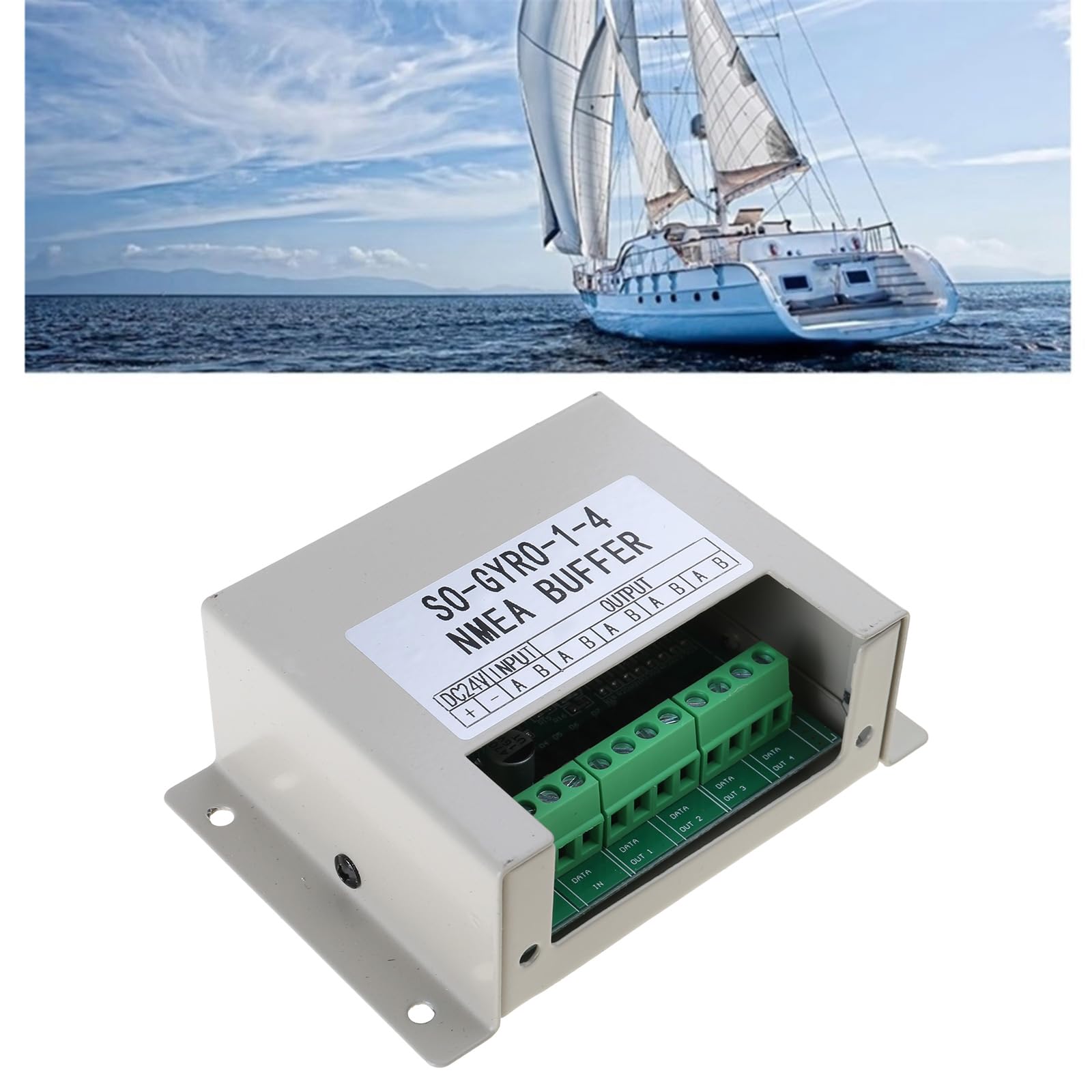 Buffer di segnali marini con buffer di seriali di isolamento elettrico per operazioni stabili dei sistemi 24V per il separatore di serie NMEA0183
