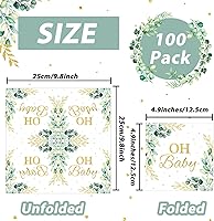 Vista 36 de Servilletas de béisbol para decoración de fiesta de cumpleaños, temática deportiva, servilletas de papel desechables para niños, baby shower