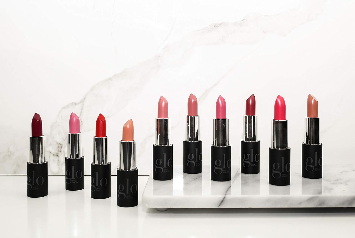 Glo Skin Beauty Lipstick | Creamy, Longwear Lip Color for A Beautiful Statement that Lasts, (Pillow Talk)