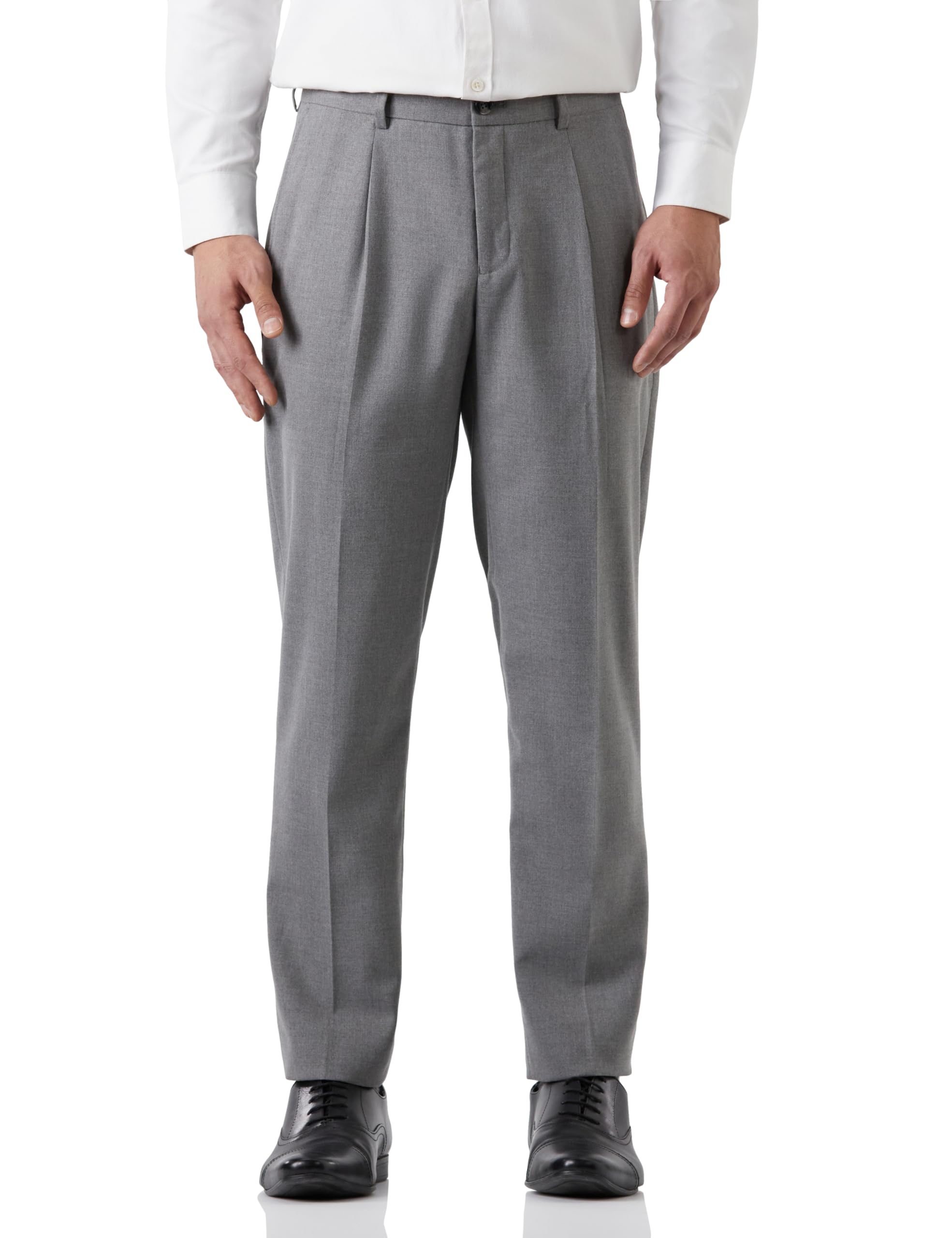 Men Men's Stretchable Formal Pants | Trousers (Regular Fit)