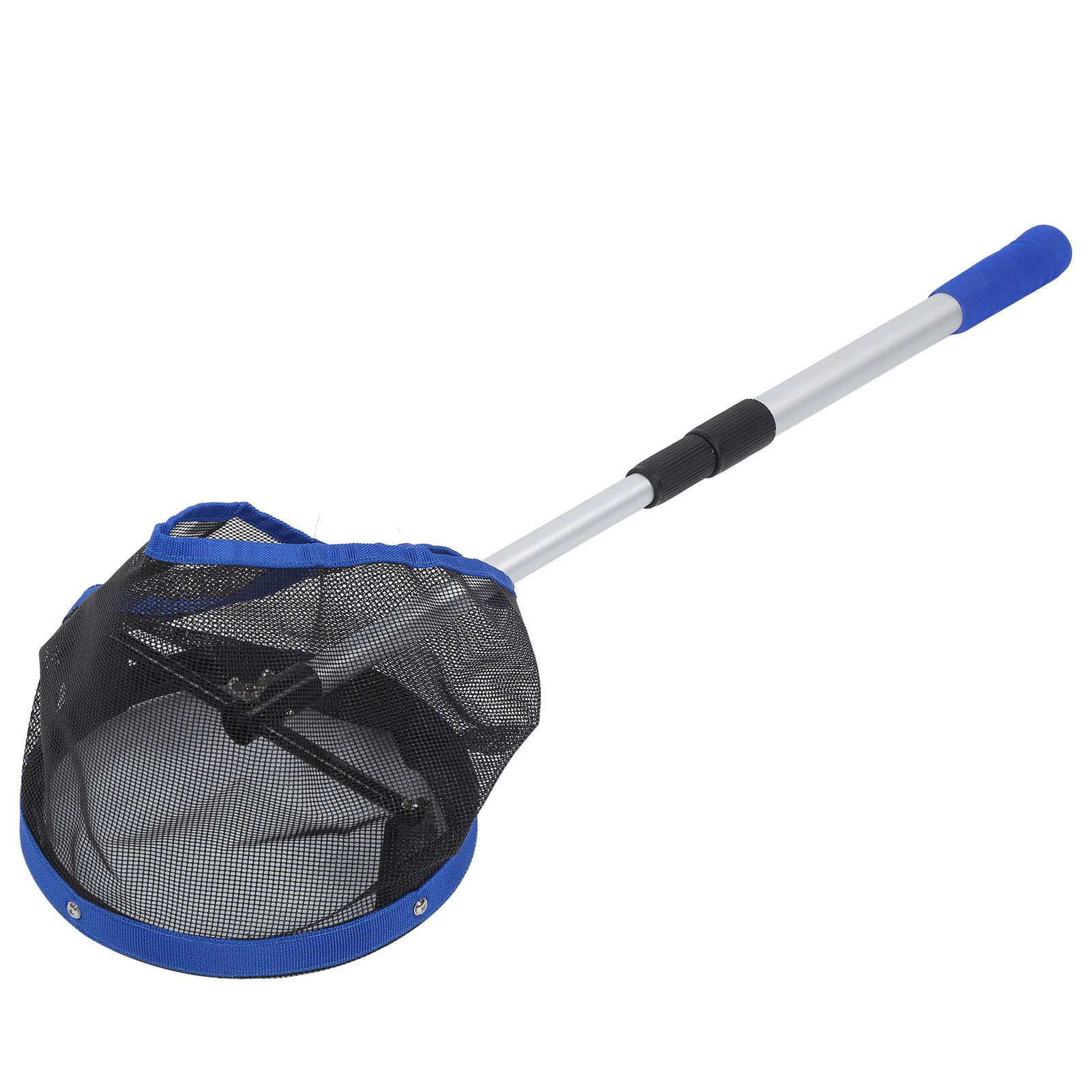 Raccoglitore di Palline da Pong, per Palline da Pong, Grande capacità 120 Palline, Maniglia Retrattile, Angolo Regolabile, Portata Sotto il Tavolo