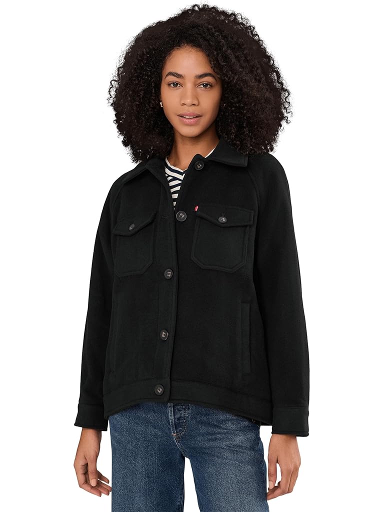 Navy Levi's® Wool Shirt Jacket