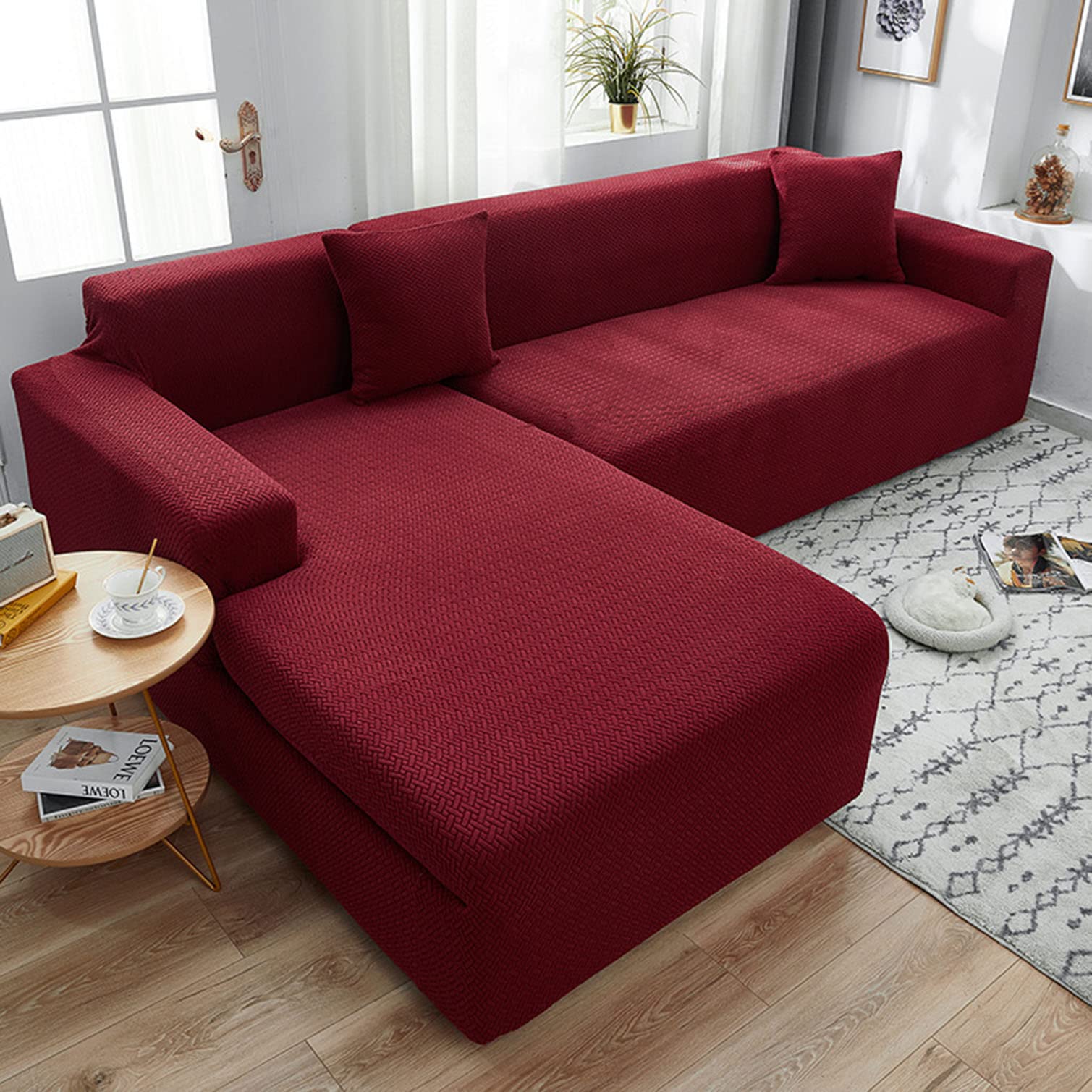 Housse de canapé extensible lavable pour protéger des animaux