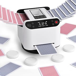 Automatischer Kartenmischer für 2 Decks