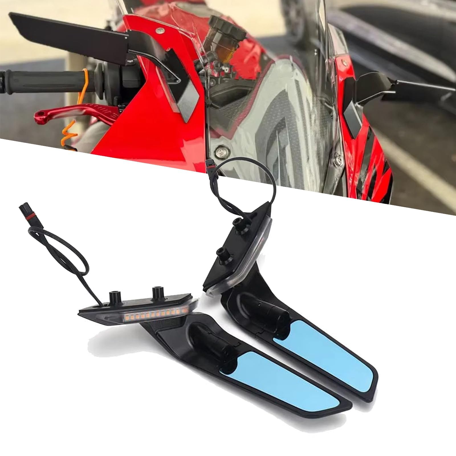Amazon.com: VITINO Motorcycle Mirrors - Fit for BMW S1000RR 2019