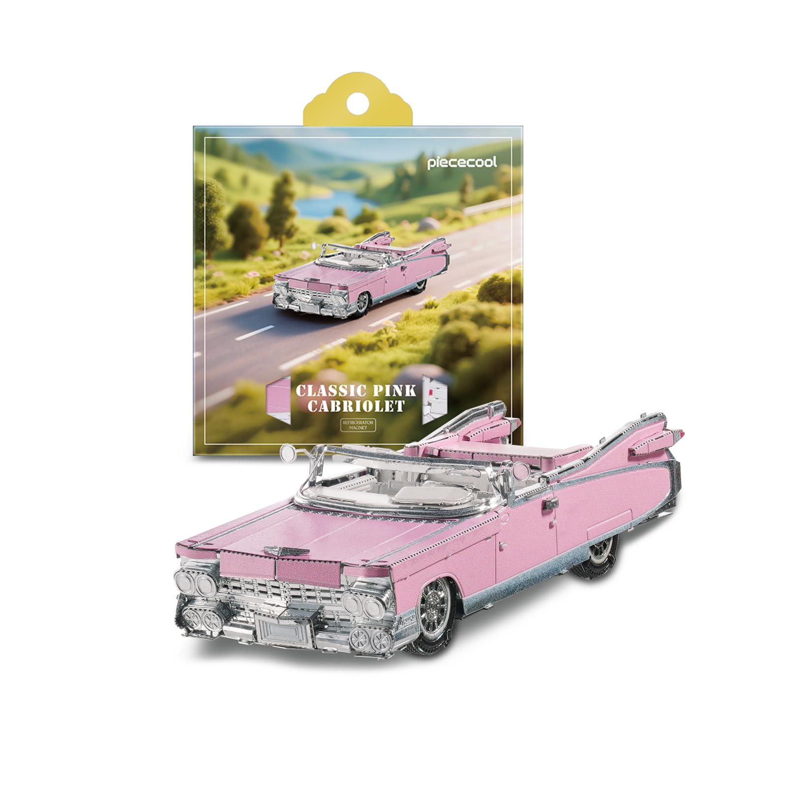 Amazon.com: Piececool 3D Metal Puzzles for Adults,Classic Pink