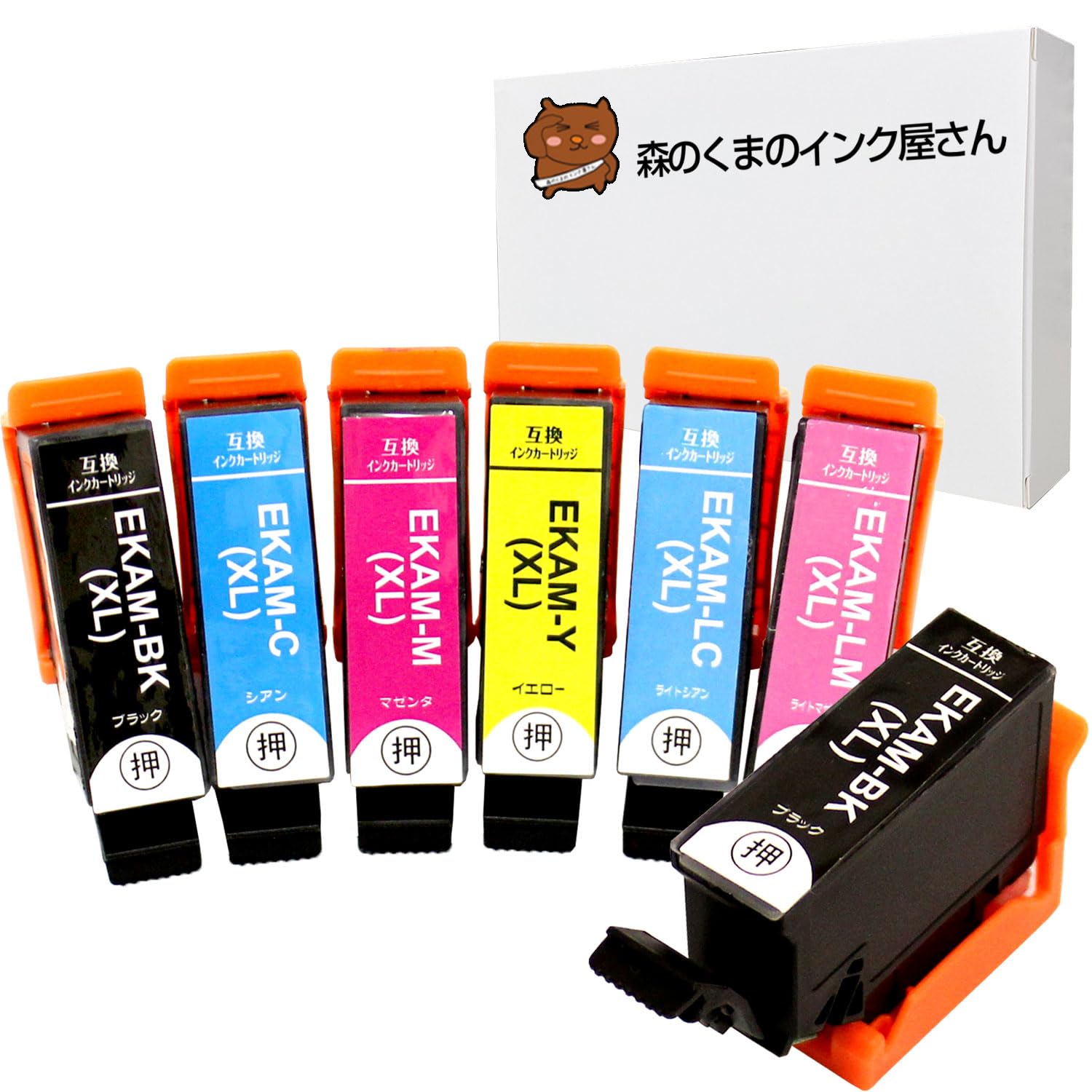 Amazon.co.jp: 森のくまのインク屋さん エプソン用 カメkam プリンター