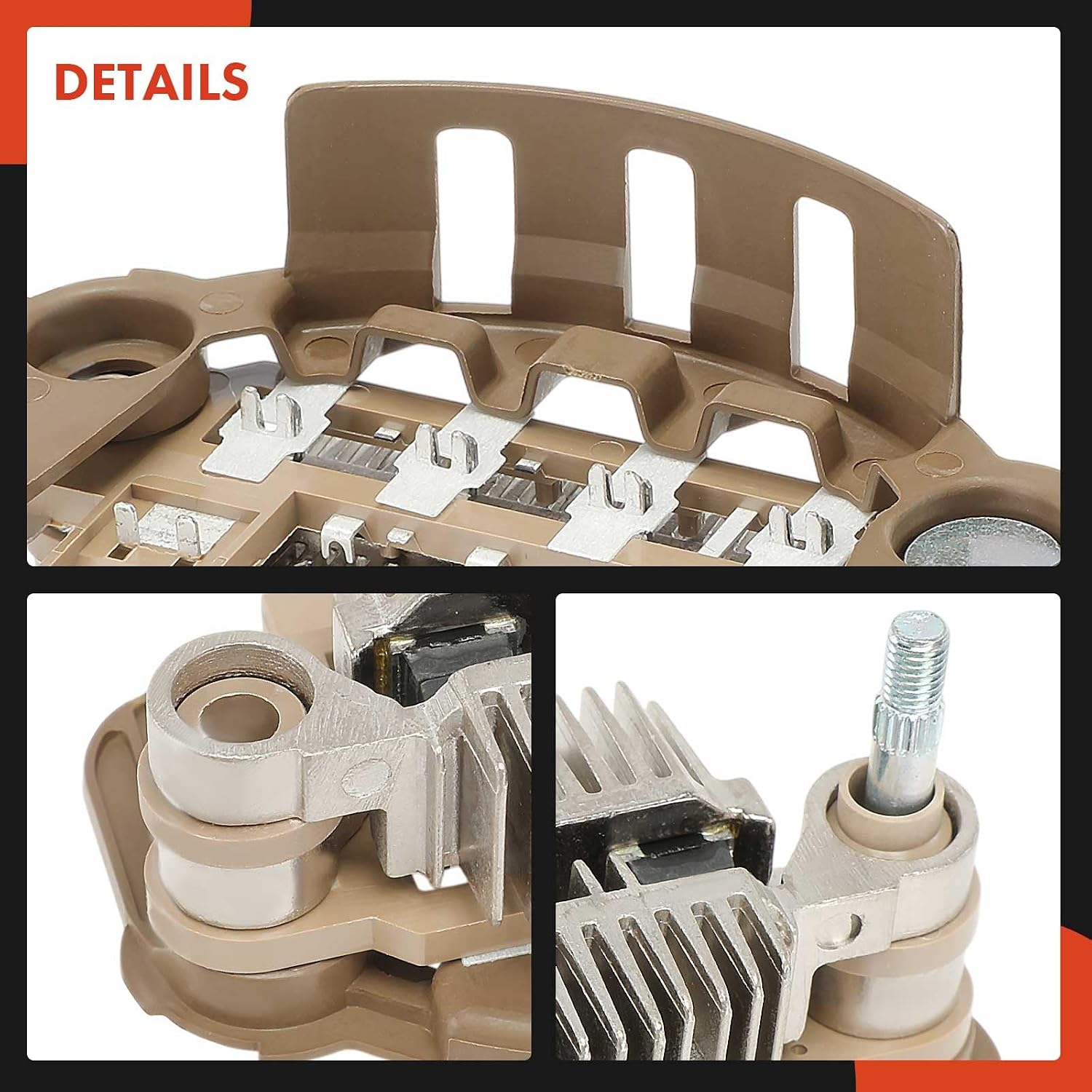 A-Premium Alternator Rectifier Compatible with Honda