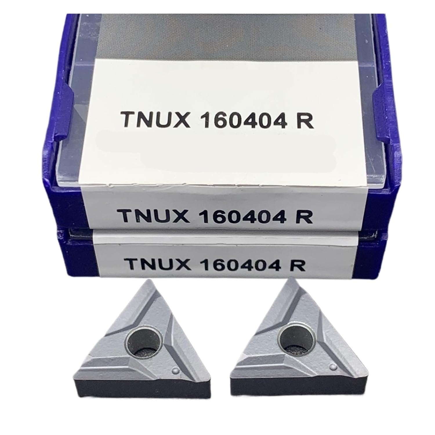 Carbide Turning Inserts 10PCS TNUX160404R TNUX160408R TNUX160404L TNUX160408L NN LT10 Hard Alloy External Metal Turning Tool(TNUX160404L NN LT10)