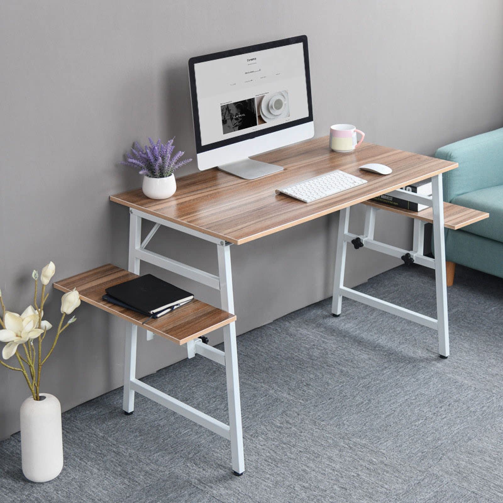 Amazon | シンプルでモダンなコンピューターデスク、ホーム