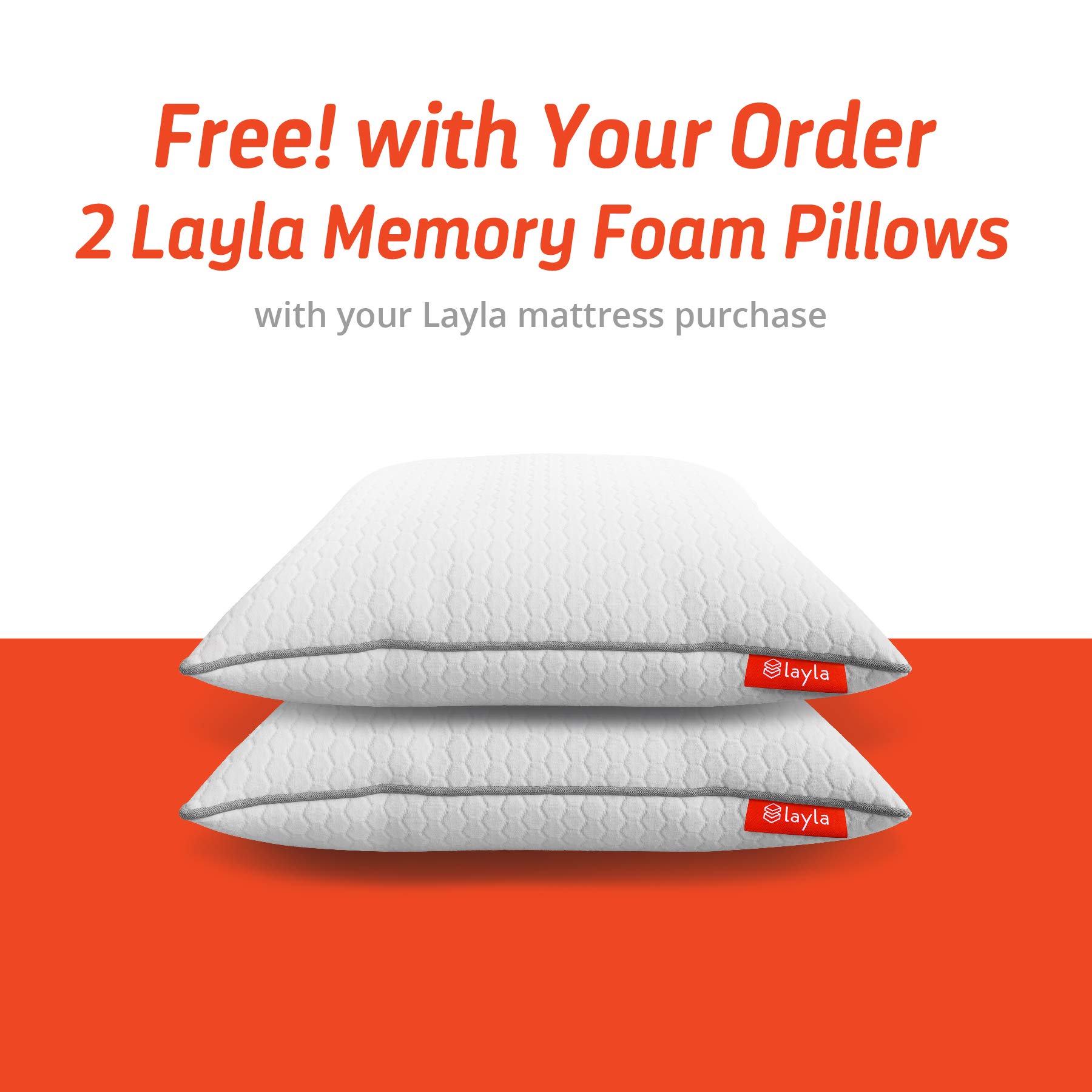 Layla Copper Infused Memory Foam Mattress 10 in Twin Natural Cooling