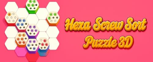 Hexa Screw Sort Color Puzzle Brain Challenge Master 3D – vue 9