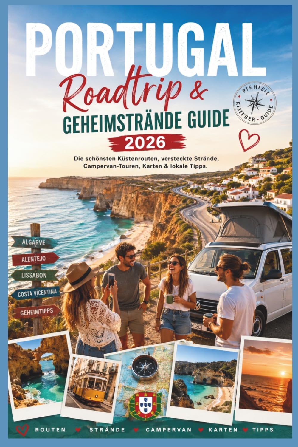 Portugal Roadtrip & Geheimstrände Guide 2026: Die schönsten Küstenrouten, versteckte Strände, Campervan-Touren, Karten & lokale Tipps