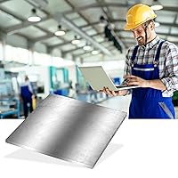 Vista 6 de Hoja de aluminio 6061, 6 x 6 x 1/4 pulgadas de grosor, panel de placa plana plana de metal de aluminio, placa de aluminio de metal resistente