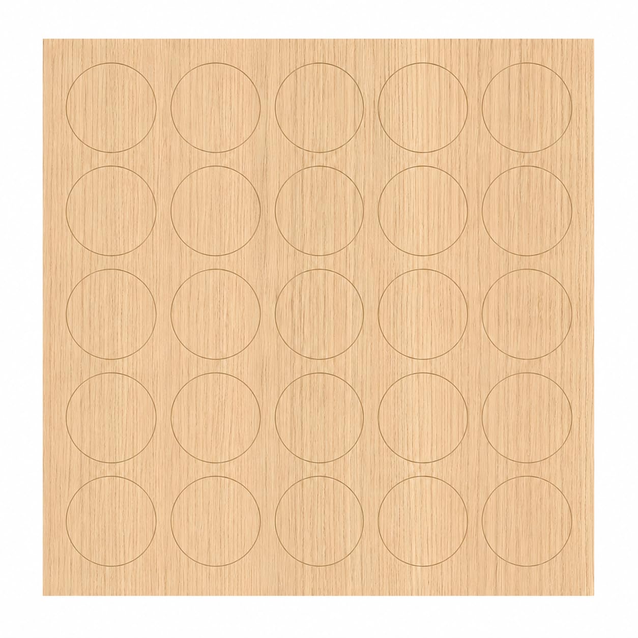 KWIKCAPS 14mm Screw Covers - Egger H3152 Bleached Vicenza Oak x 25 — image 1