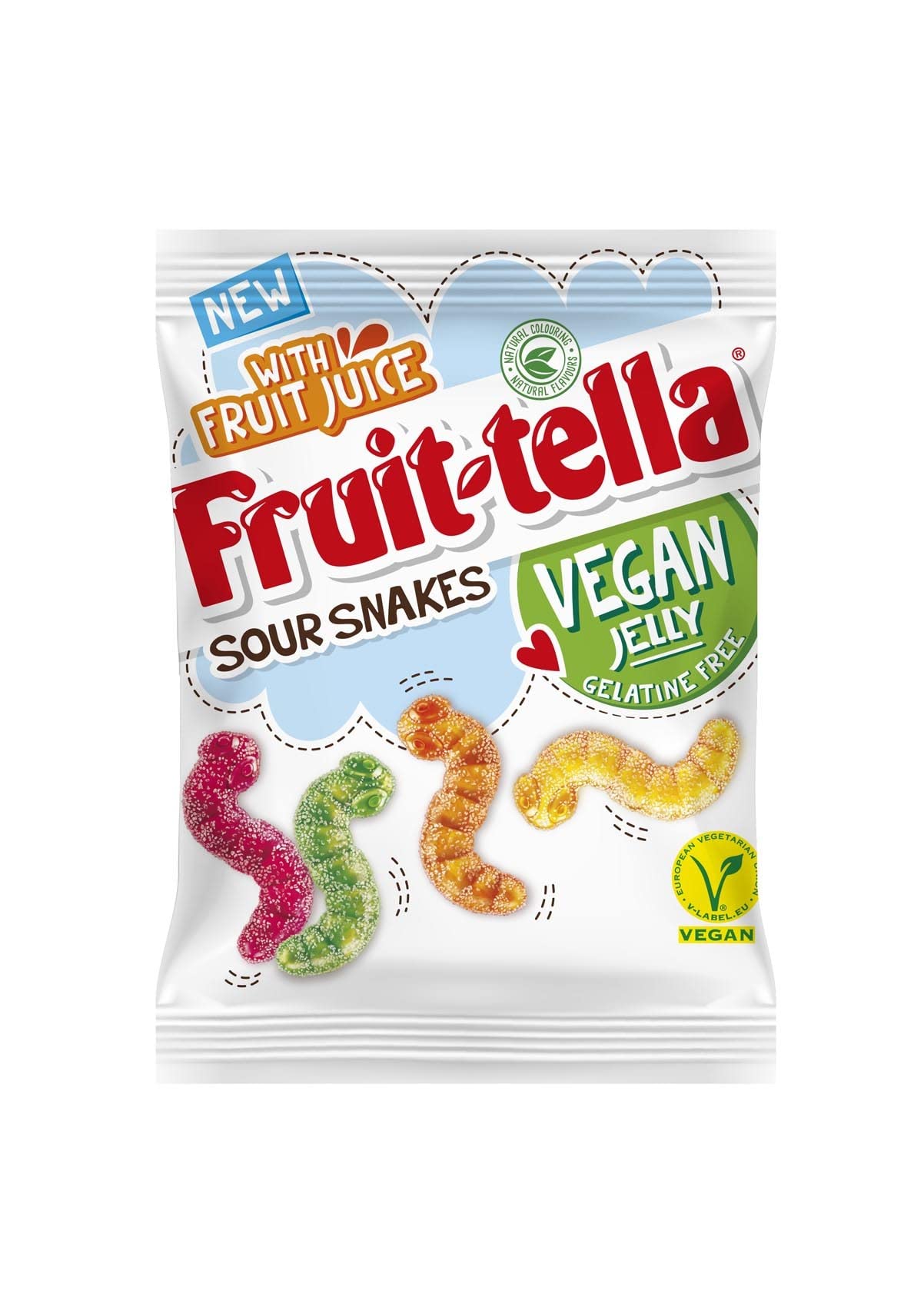 Buy Fruittella Sour Snakes Vegan Jelly Candy 150g Online at desertcartUAE