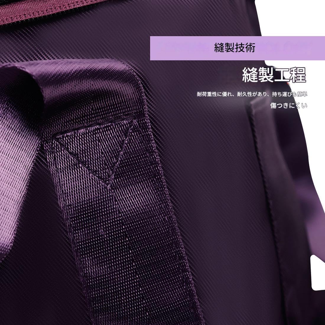 クリスタルシンギングボウル パッド入りキャリーケース バッグ コットン パープル 8/10/12/14インチ対応 安心してお選びくだ