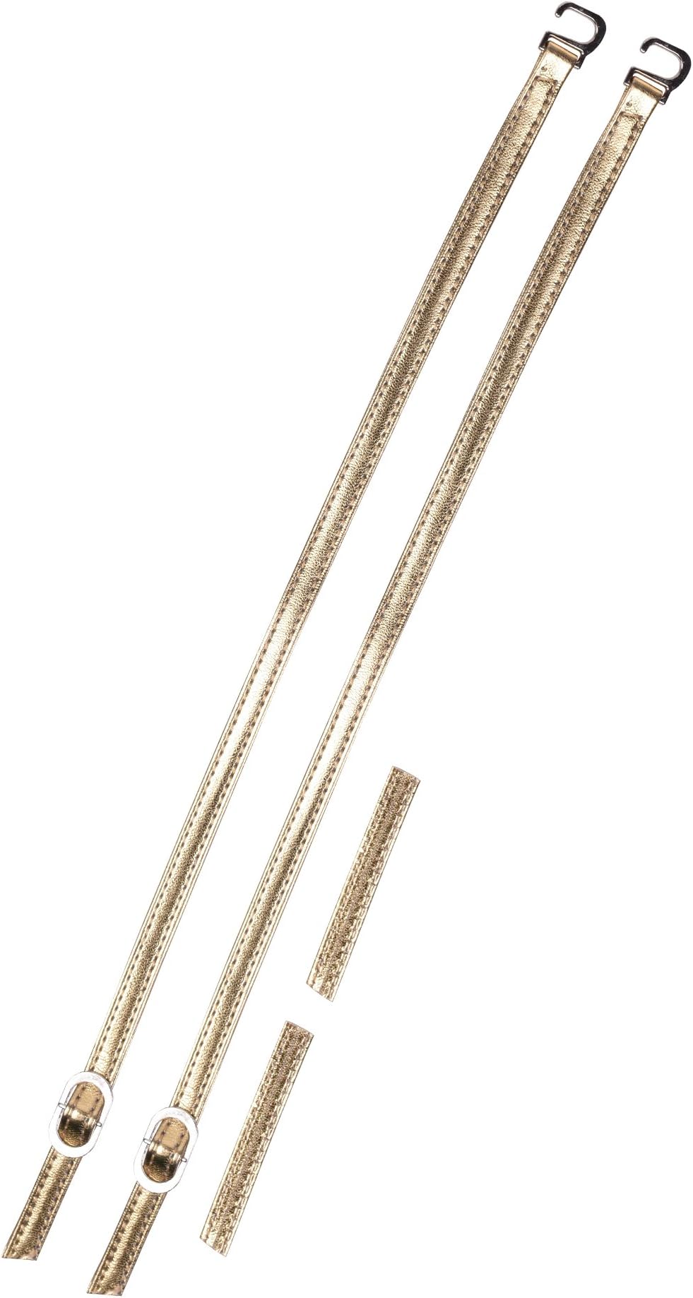 KLOUD City Gold Color Lady Women Girl High Heel Anti-slip Shoe Straps, Shoe Strings, Ankle Shoelace Replacement Accessories