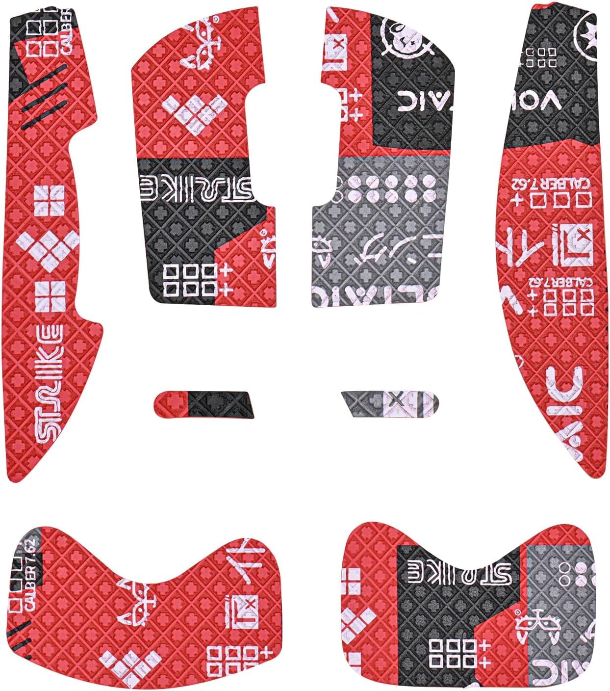 Mouse Grip Tape for Logitech G Pro Wireless & G Pro X Superlight 2, Red