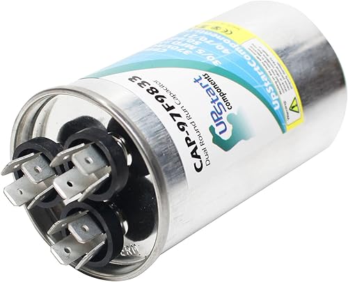 Miniatura 3 de 305MFD 370Volt Dual Ronda Run Capacitor Repuestos para PCI hq1094977axcap-97F9833, Upstart Componentes marca