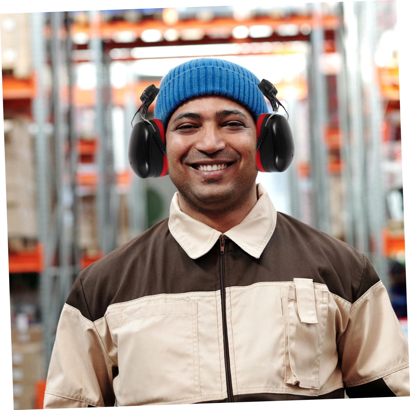 UKCOCO 3pares Orejeras De Protección Para Earmuffs De Reducción De Diseño Ergonómico y Almohadillas Protección Efectiva