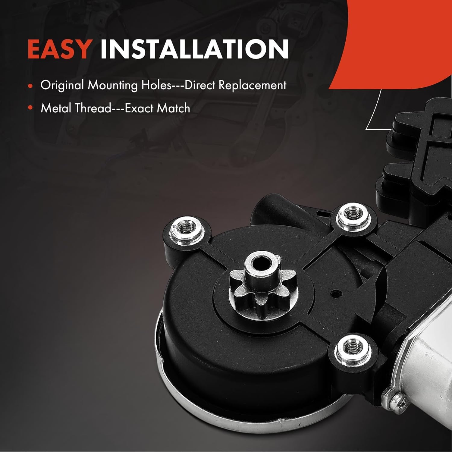 A-Premium Power Window Lift Motor Compatible with Toyota Corolla 2014 2015 2016 2017 2018 2019, Front Left Driver Side