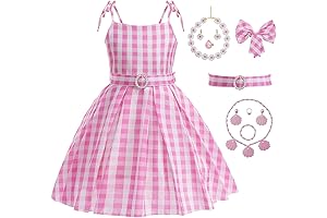 Girls Pink Costume Dress: An Enchanting Movie Cosplay Experience