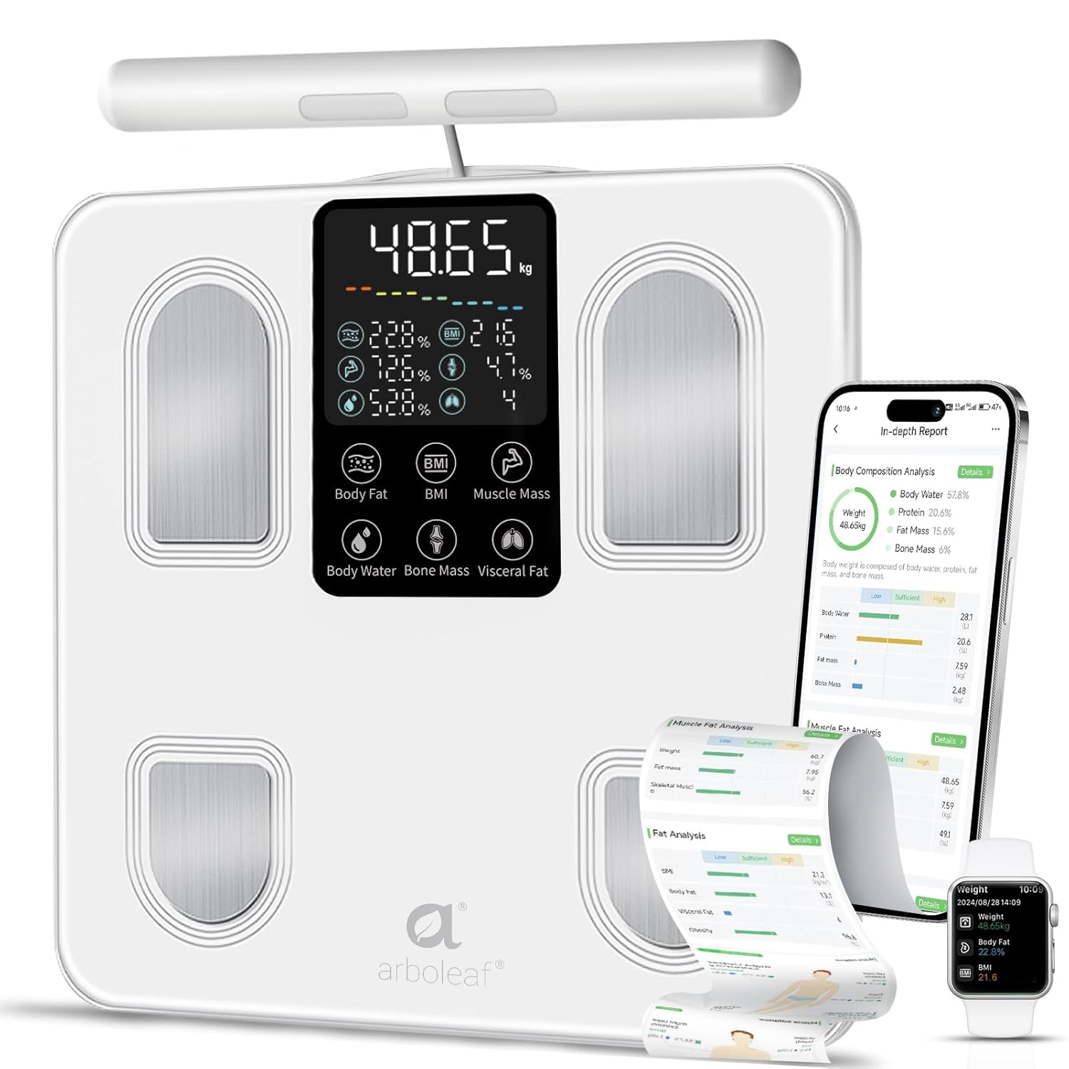 Arboleaf CS10E - Smart digital scale