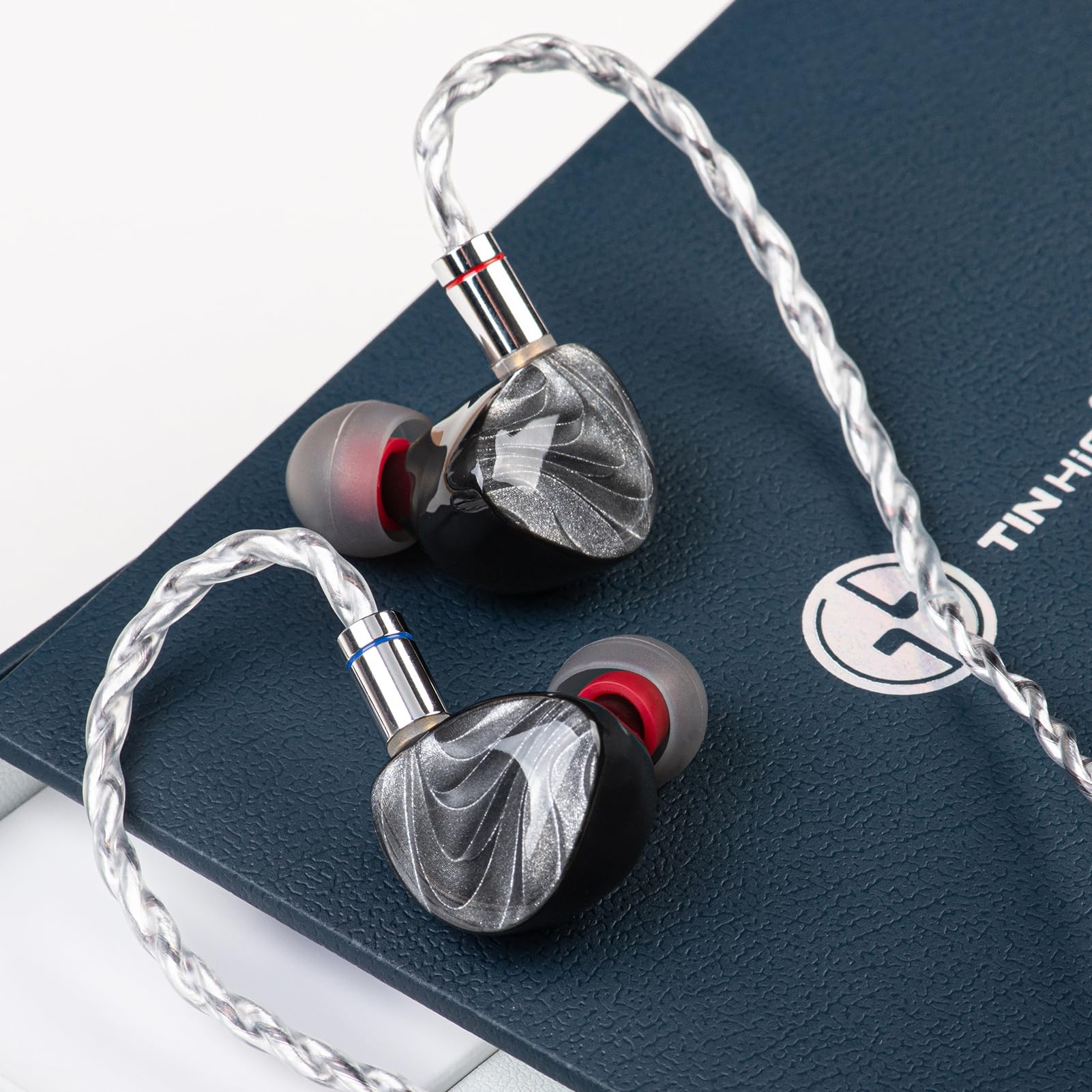 TINHIFI P1 MAX II kabelgebundene In-Ear-Monitore – Next-Gen 14,2 mm planarer magnetischer Treiber, Dual-N52-Magnetschaltung und Dual-Hohlraum-Design, 0,78 mm 2-poliges abnehmbares Kabel, sauberer