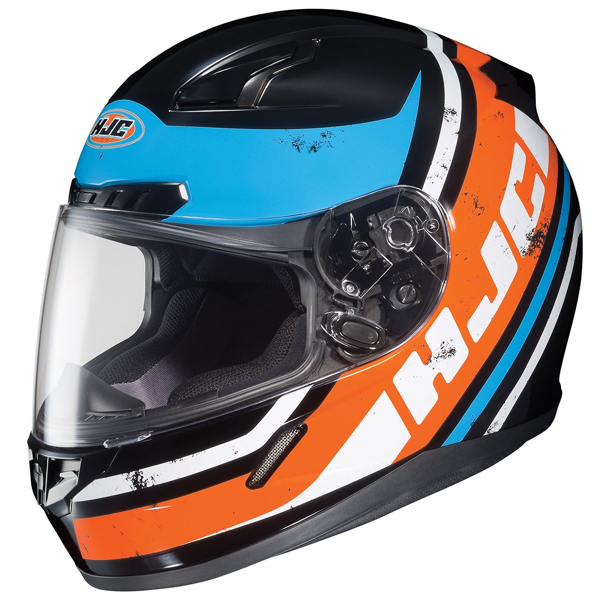 Amazon.com: HJC CL-17 Victory MC-7 Full Face Motorcycle Helmet