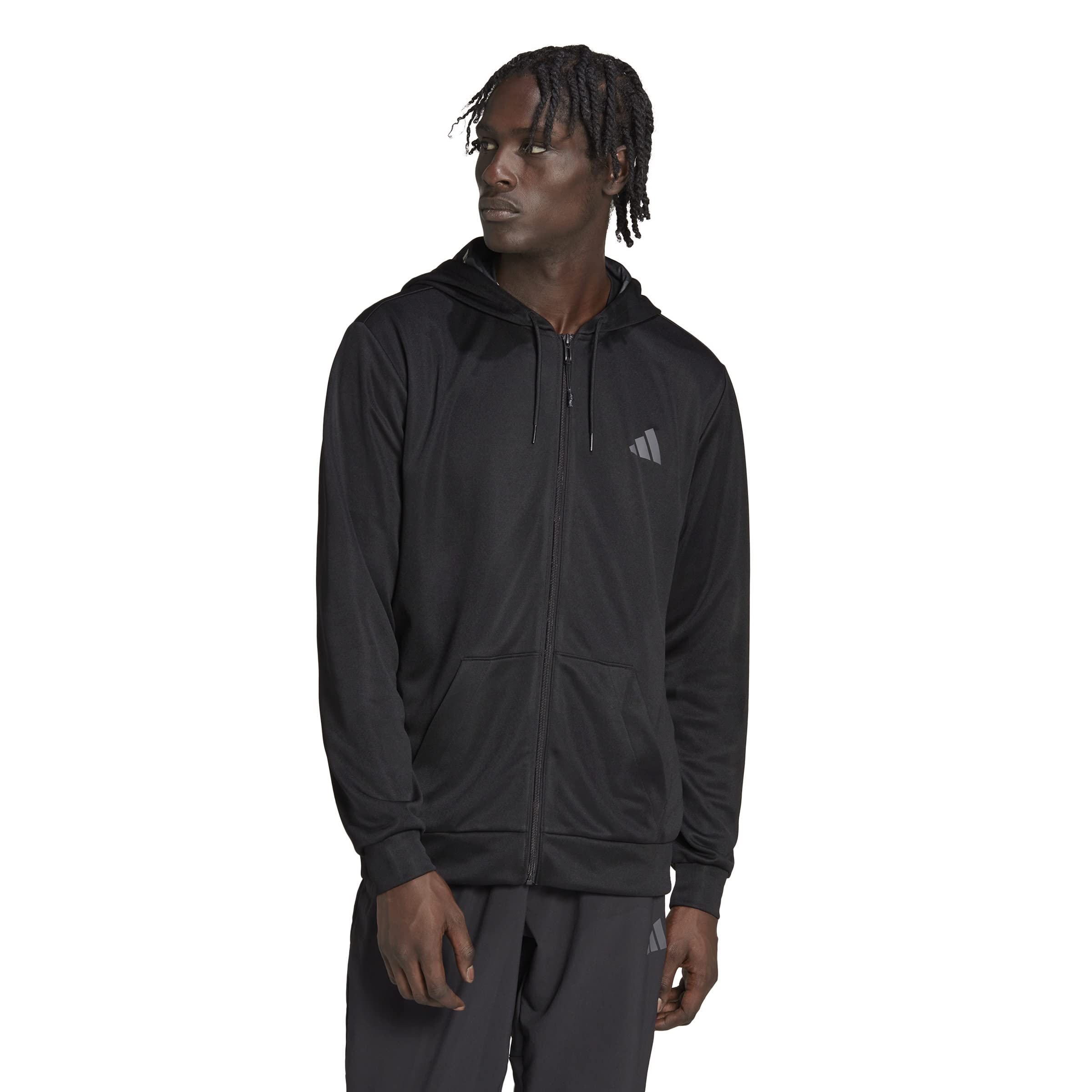 adidas Bluz z kapturem na suwak Mężczyźni Fz Tak