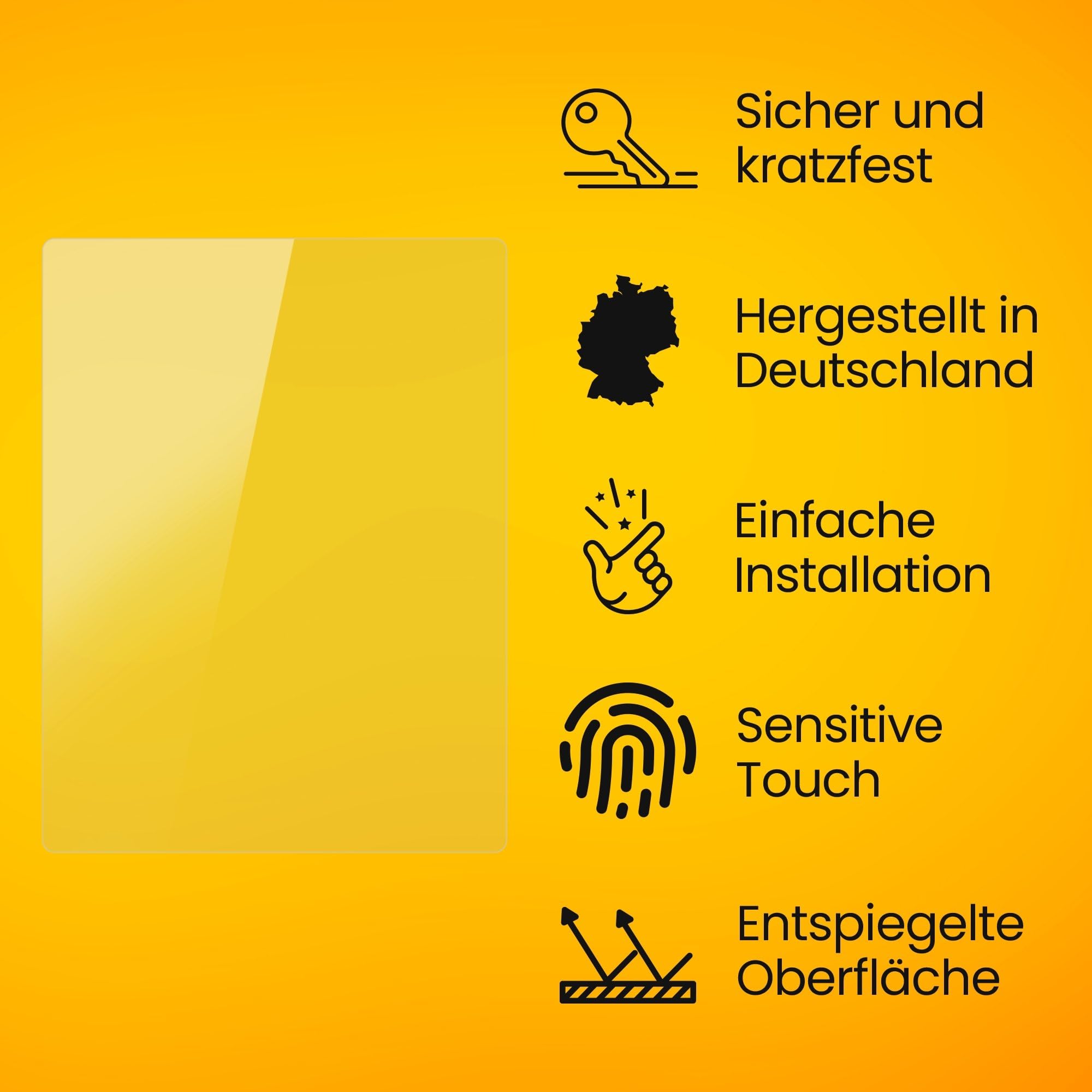 atFoliX Screen Protector compatible with Raddy ATS200 Screen Protection Film, anti-reflective and shock-absorbing FX Protector Film (3X)