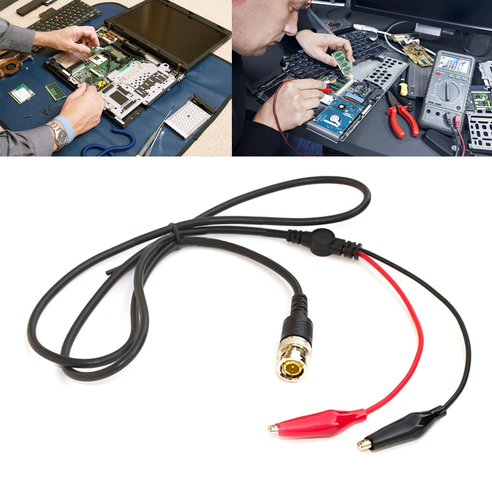 kobeIeen BNCOscilloscope Probe Oscilloscope Measuring Leads Transmission Suiatble for Electronics Testing