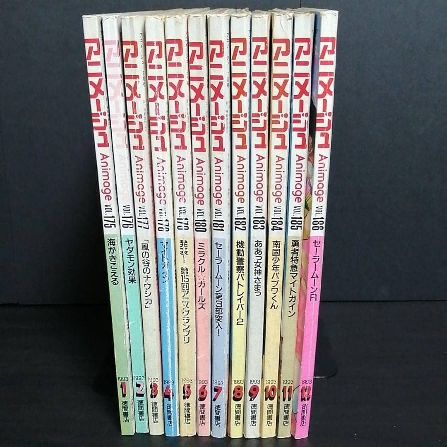 アニメージュ 1988年12冊 1989年　12冊　セット アニメージュ ANIMAGE 1988年 12冊 セット 1月〜12月 全号