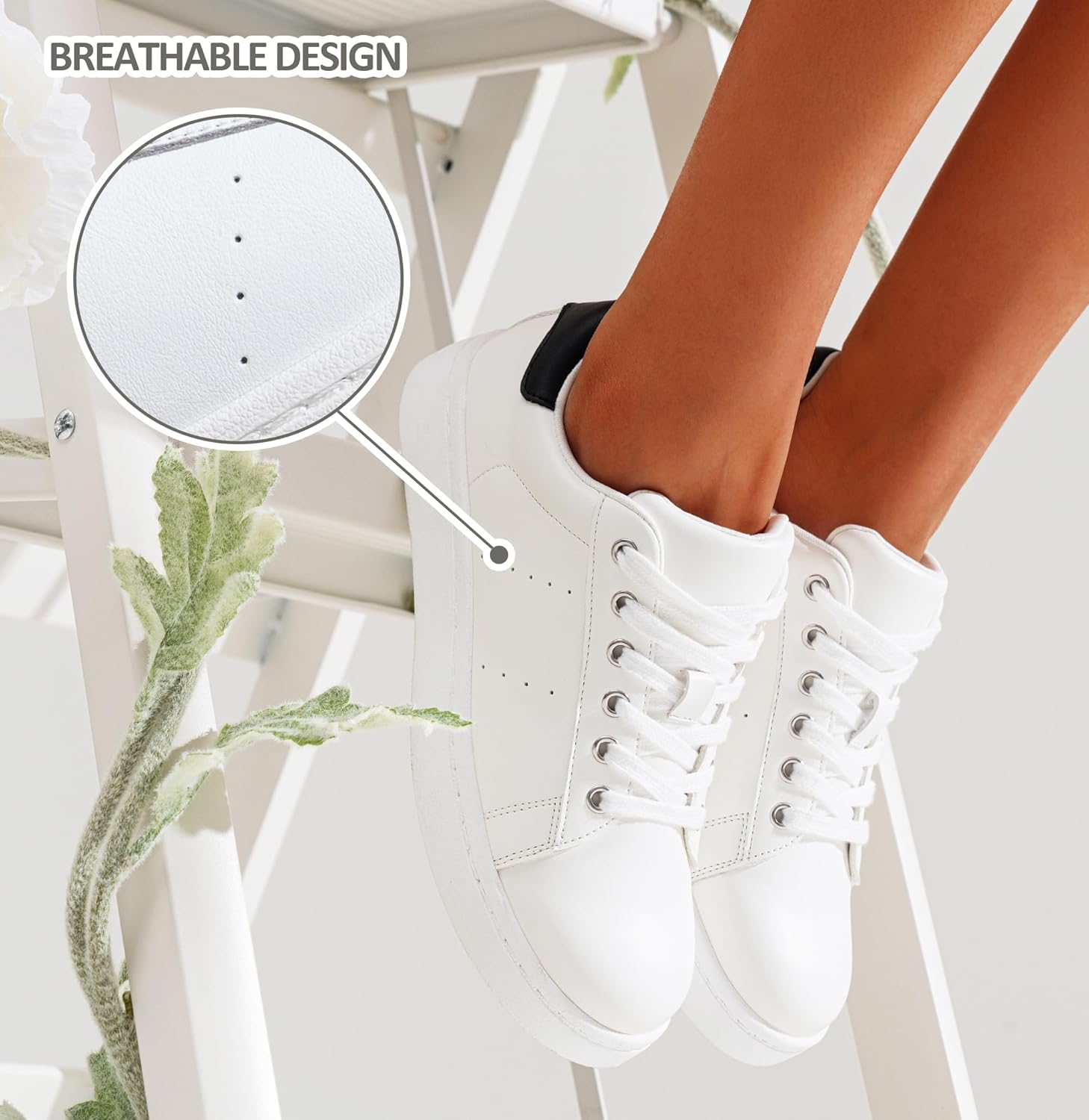 Vepose Women's Fashion Sneakers Casual Shoes Comfortable Dress Sneaker 2.0 - Image 6