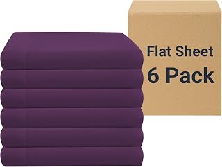 ZPECC purple twin flat sheet six pack image