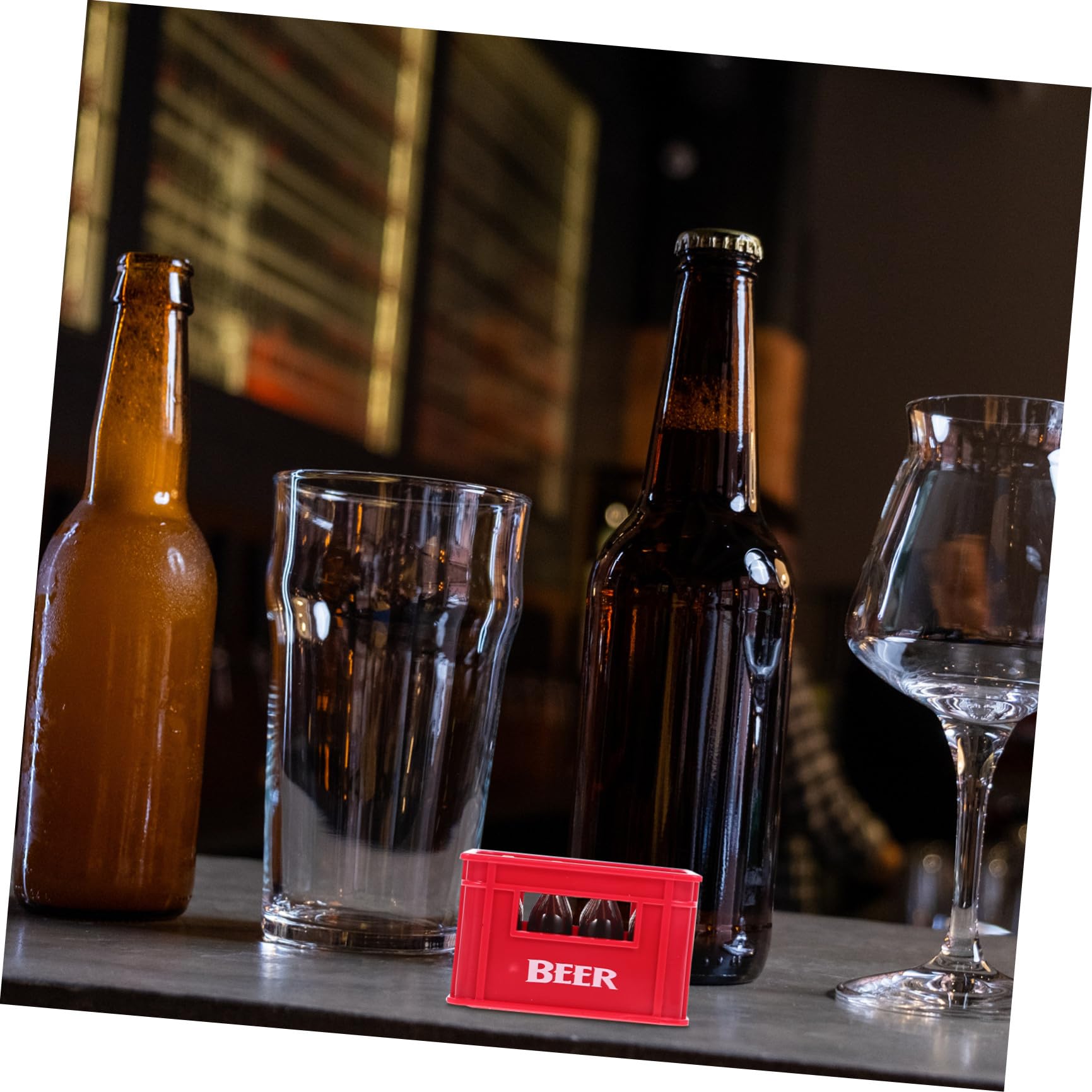 8piezas Abrebotellas Magnético De Pared Sacacorchos De Cerveza Forma De Caja Destapador De Bebidas y Práctico y Camping