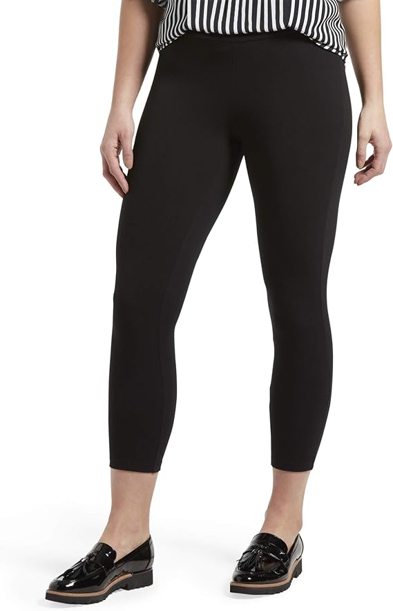 HUE Women's Wide Waistband Blackout 