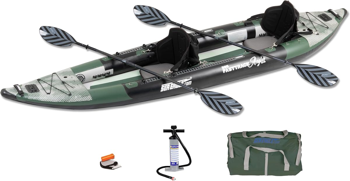 Sea Eagle 385fta FastTrack Angler Inflatable Fishing Kayak