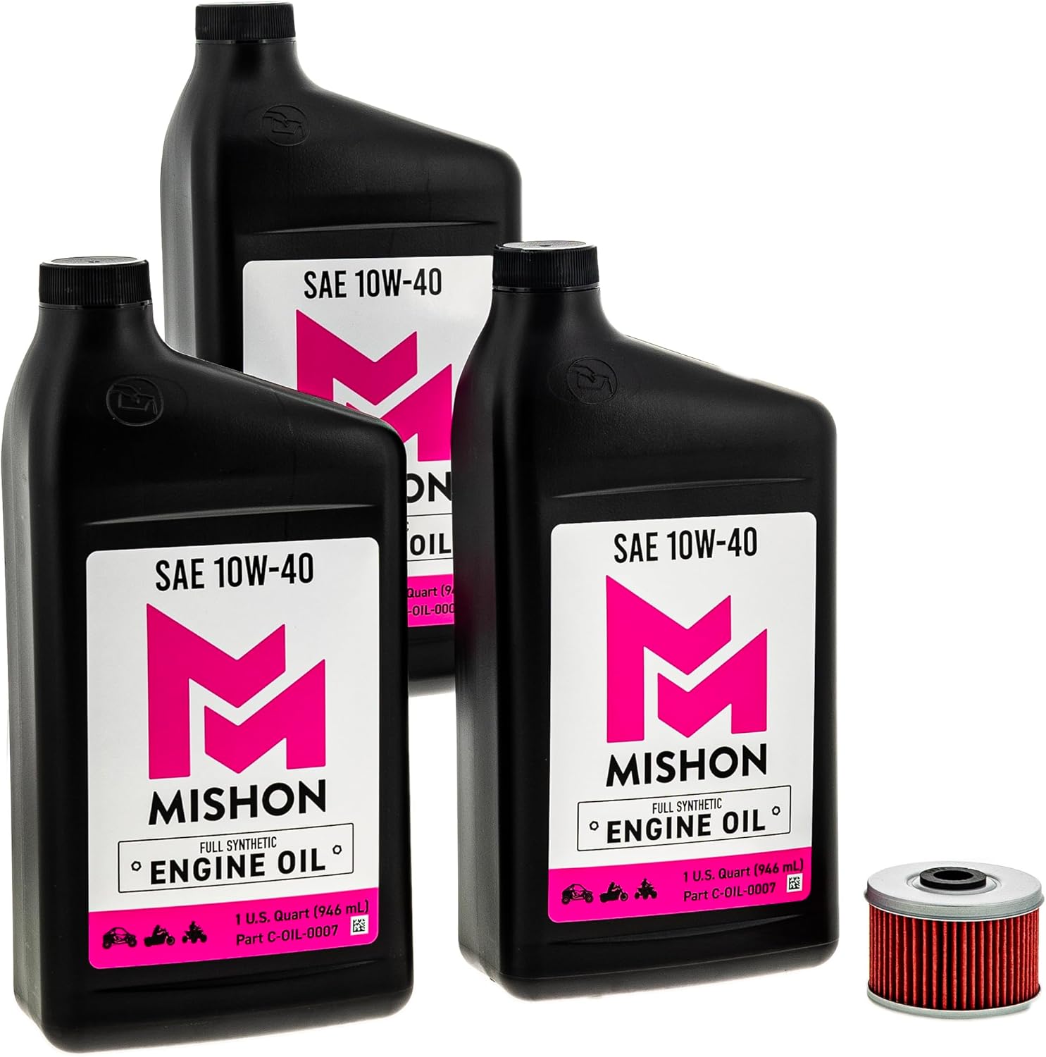 MISHON Engine Oil Change Kit for Honda Foreman 450 500 Sportrax FourTrax 300 420 TRX450 TRX300 TRX420 TRX500