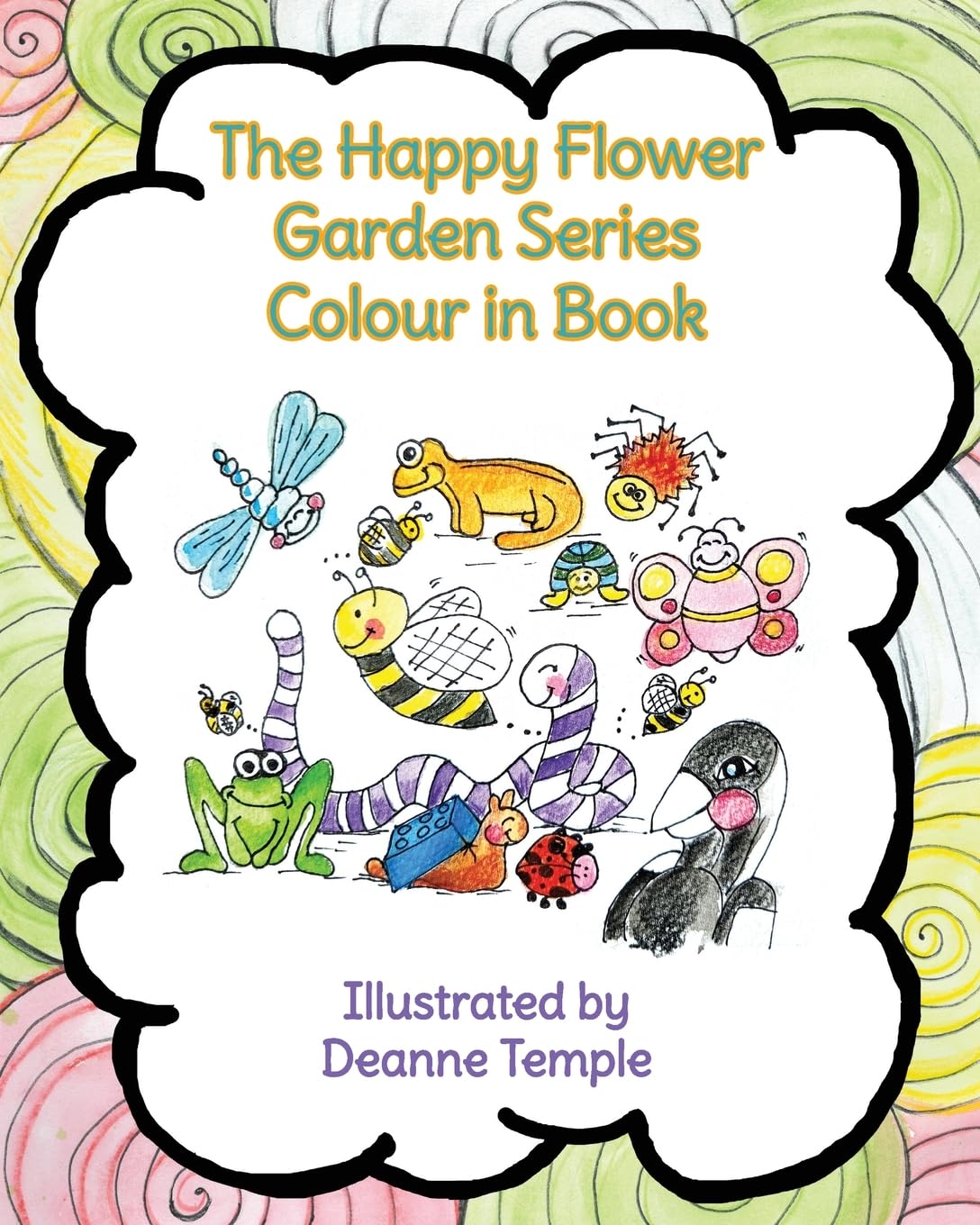 The Happy Flower Garden Series Colour in Book: 2