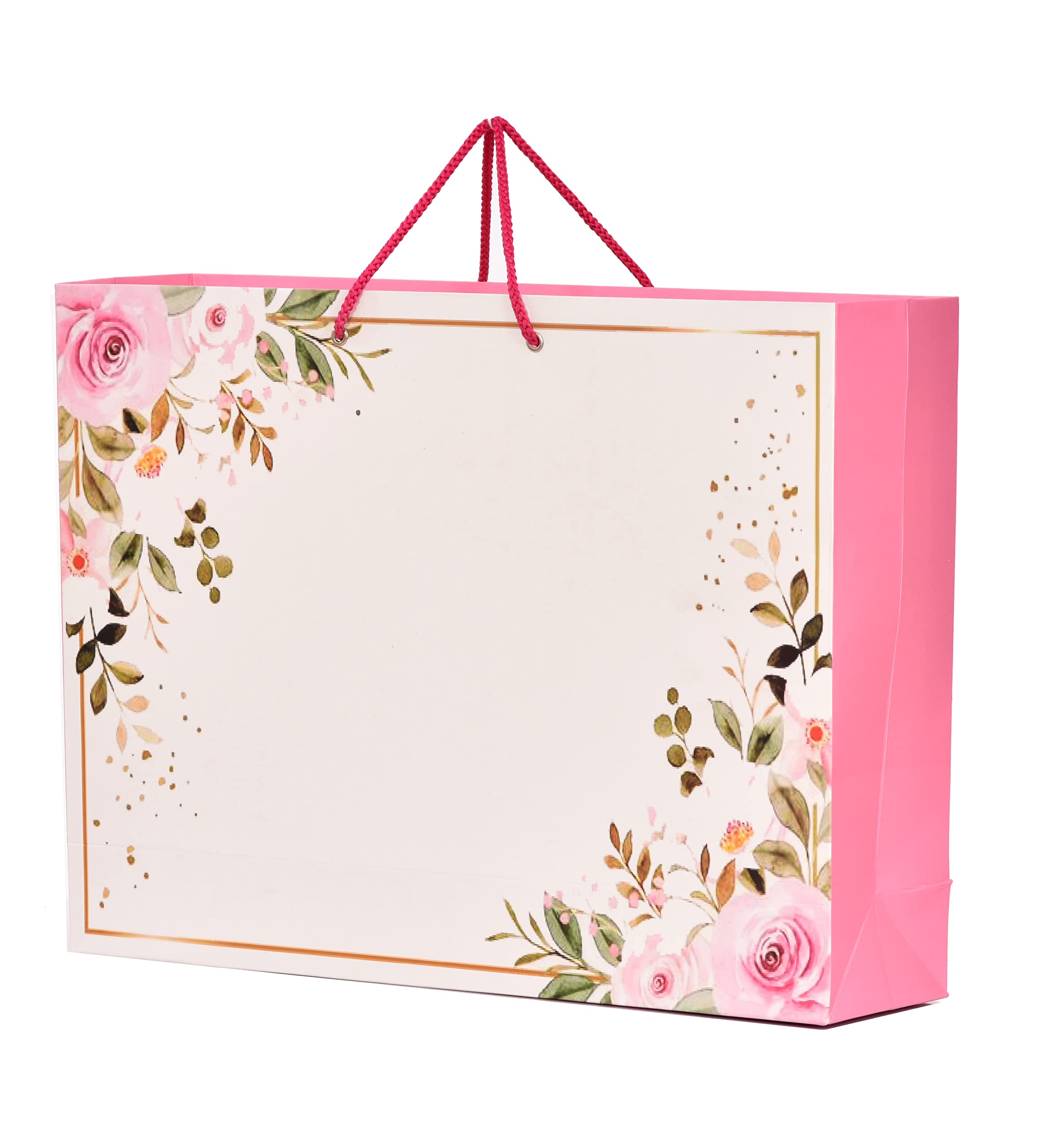 PPJ ® - CORNER FLOWERS (MULTICOLOUR) PAPER CARRY BAG, 16 Inch X 12 Inch X 4 Inch for DIWALI/WEDDING/FUNCTION/BIRTHDAY/RETURN GIFTS/CHRISTMAS (Pack of 15) (B09N414VSV) Amazon Price History, Amazon Price Tracker
