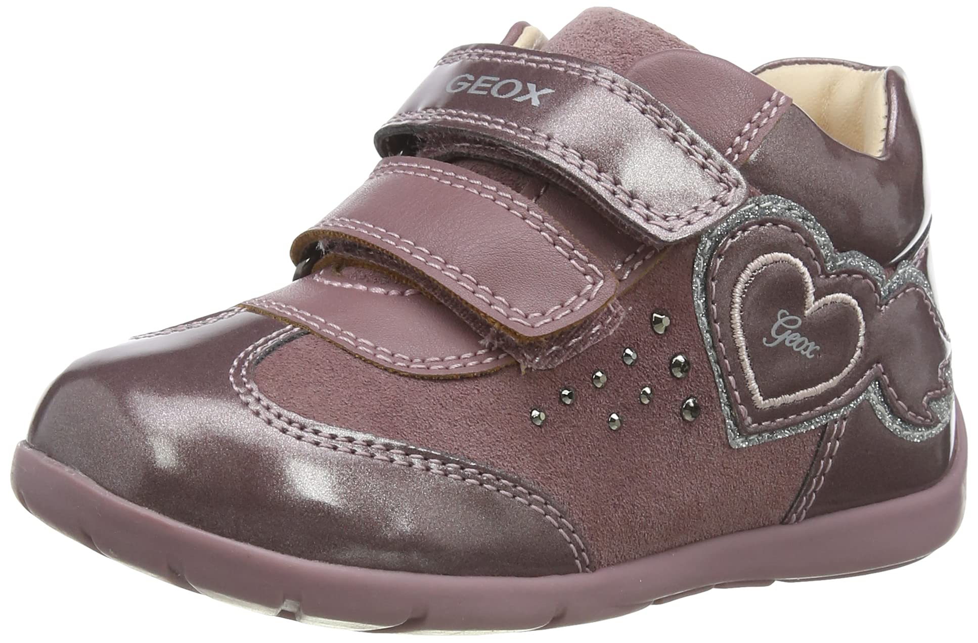 Geox B Kaytan A, Primi Passi Bimbo 0-24, Rosa (Rose Smoke), 19 EU