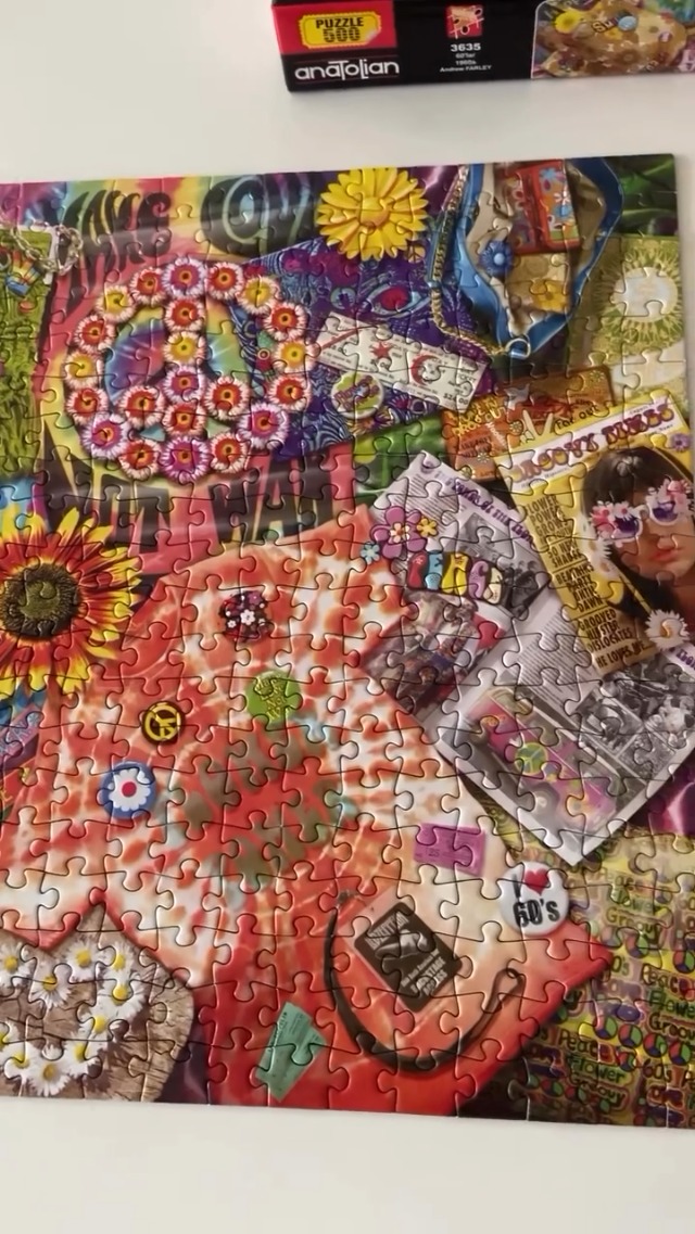 Amazon.com: Anatolian Puzzle - 1960s, 500 Piece Jigsaw Puzzle