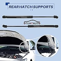 Vista 6 de OTUAYAUTO Puntales del capó delantero – Repuesto para Hyundai Sonata 2015-2017 (excluyendo Híbrido) Soporte de Elevación, puntales de resorte