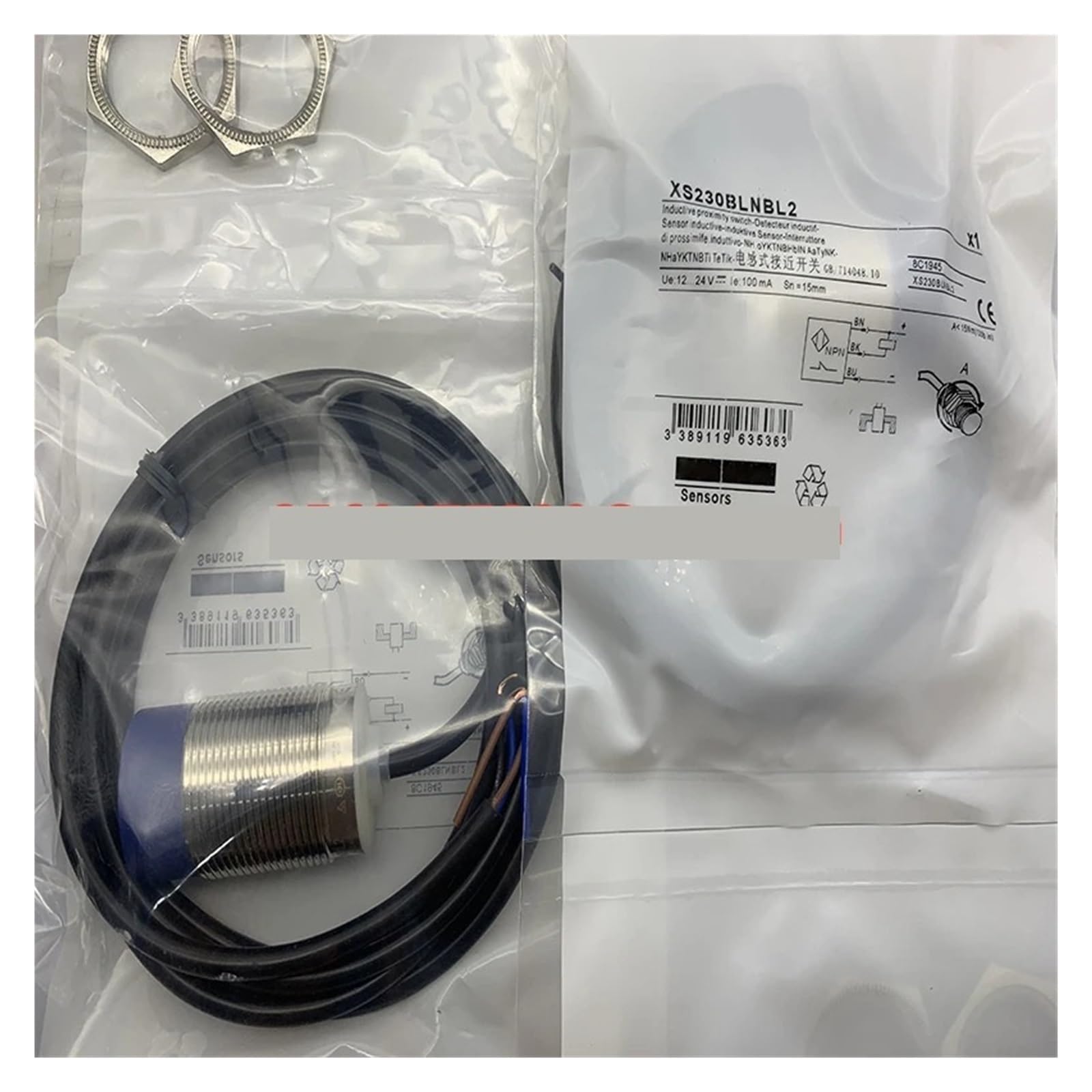 UITGVDQAT 1pcs Proximity switch XS230BLNBL5C XS230BLPBL5C(XS230BLPBL5C)