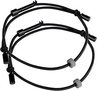 Bracelet Car Window Breaker Wrist Strap Escape Tool with Tungsten Bead & Handcuff Key (AHK3) - Wristbands Vehicle Emergency Escape, Shatter Tempered Safety Glass, 2 Pack