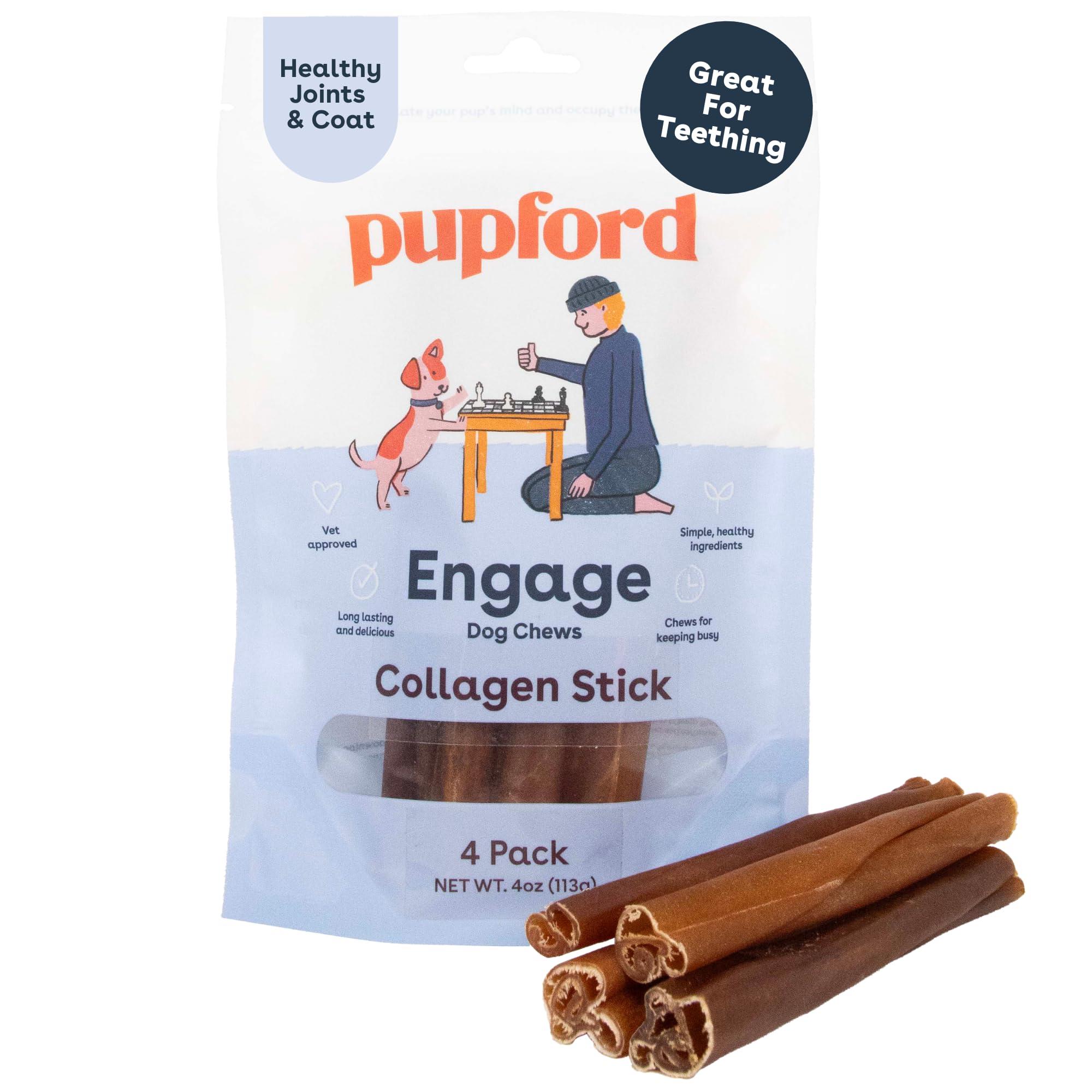 Pupford Beef Collagen Chews