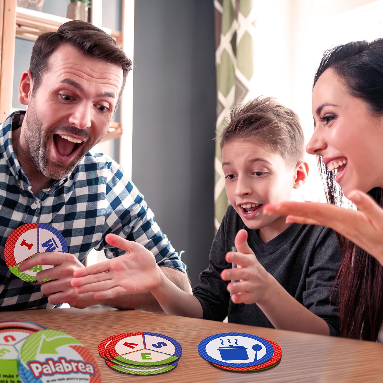 Ludilo - Palabrea | Juegos De Mesa Niños 6 Años O Más | Juegos Educativos 6 Años O Más | Juego Cartas Niños 10 Minutos De Duración | Juego De Mesa De 2 A 5 Jugadores | Regalos para Niños